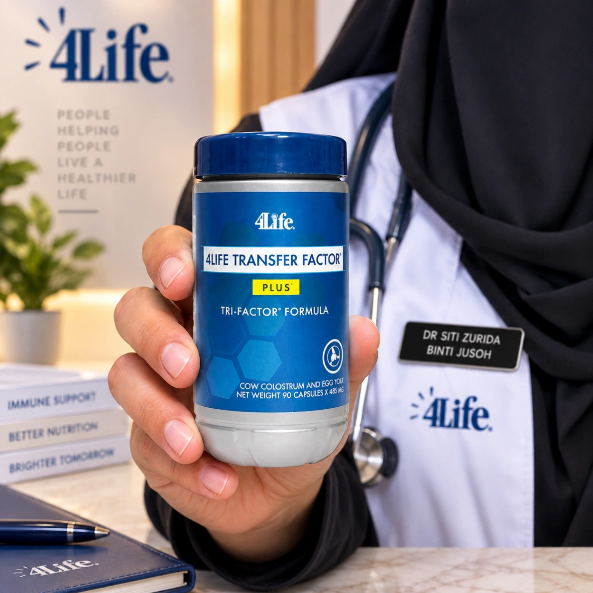 Konsultasi kesihatan imun keluarga bersama 4Life Wellness di Malaysia