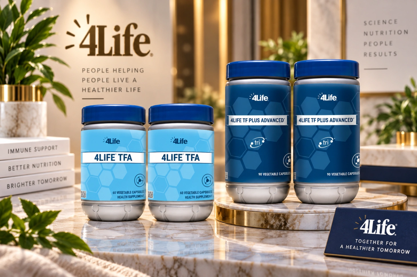 TF Duo Mix 4Life product packaging