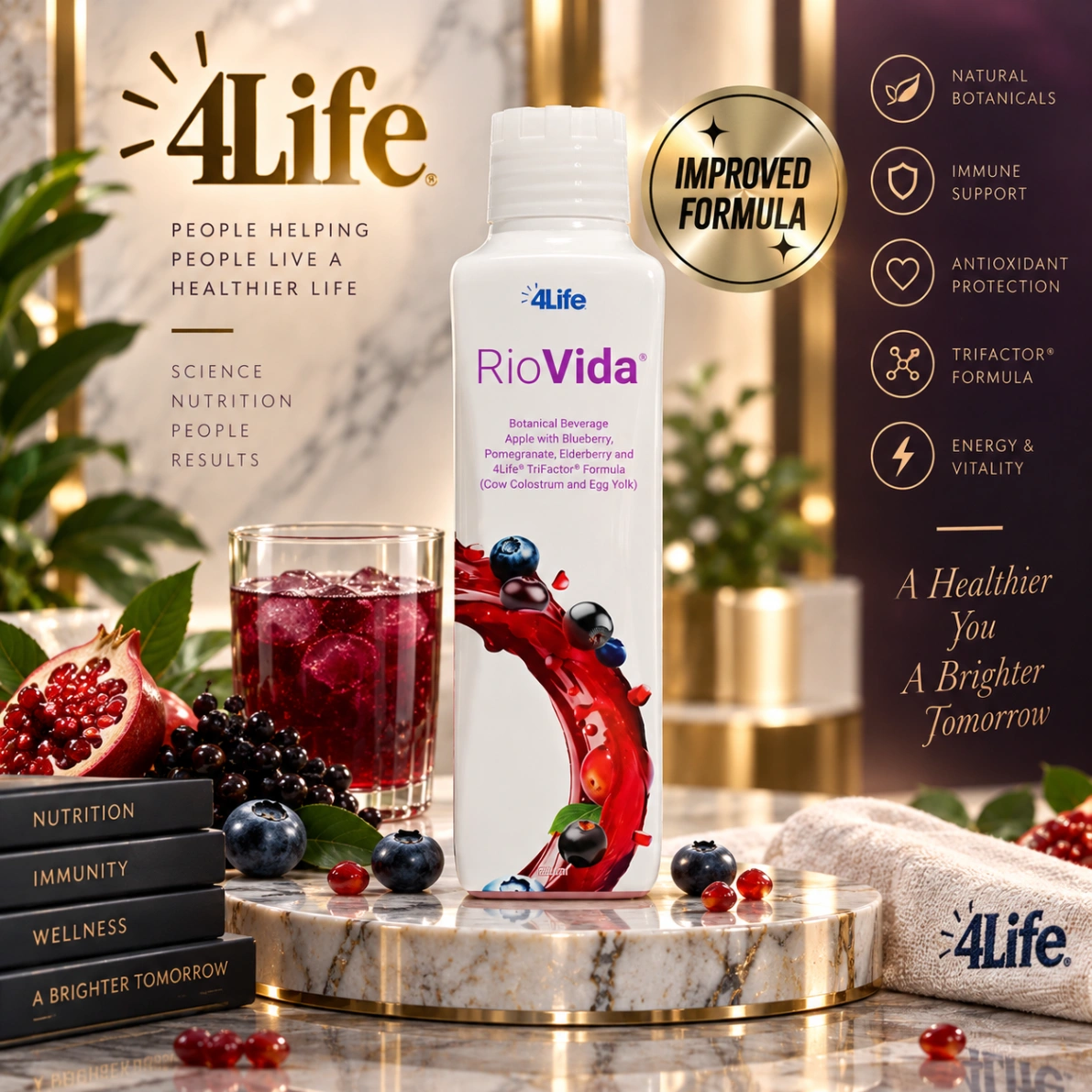 4Life RioVida bottles