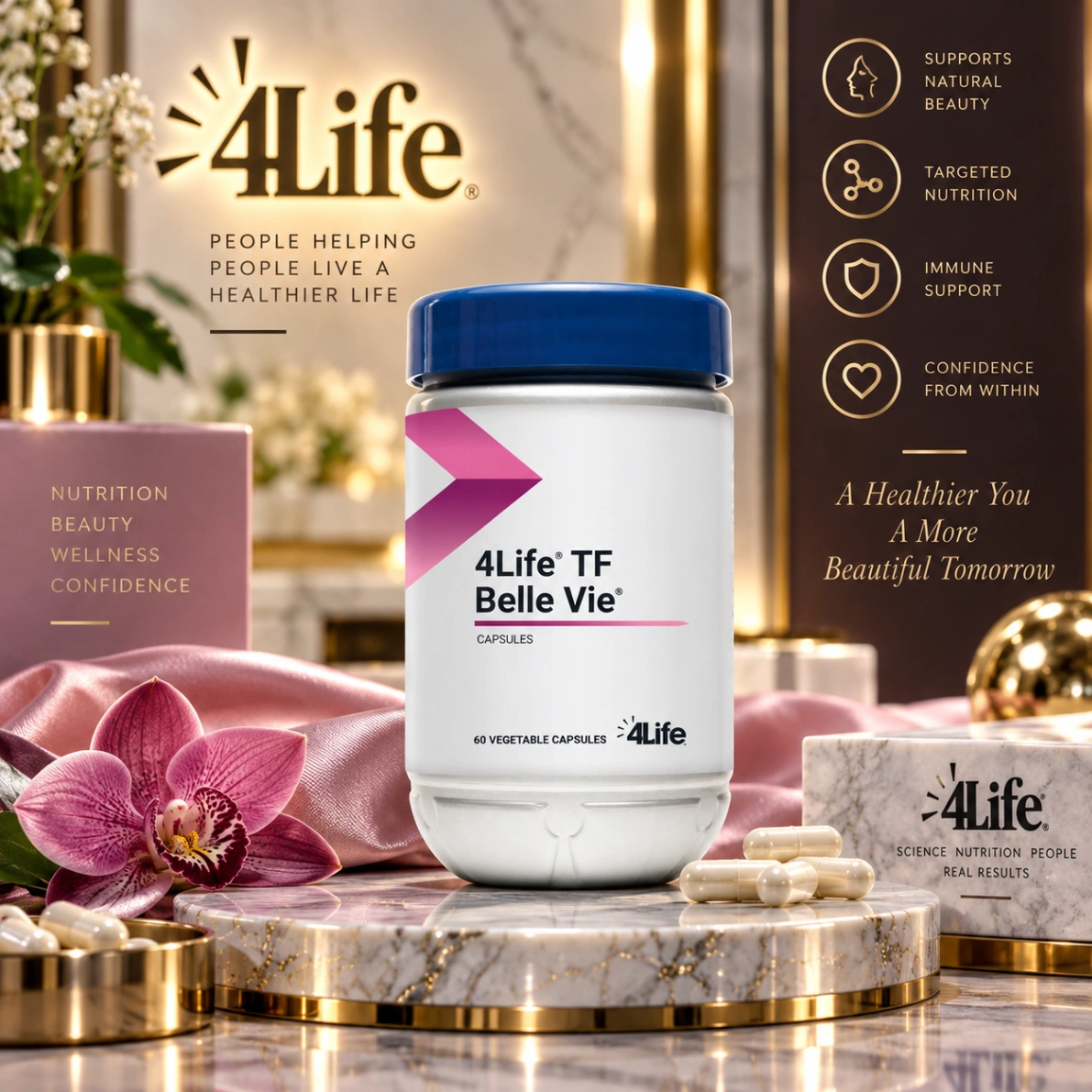 4Life TF Belle Vie beauty supplement