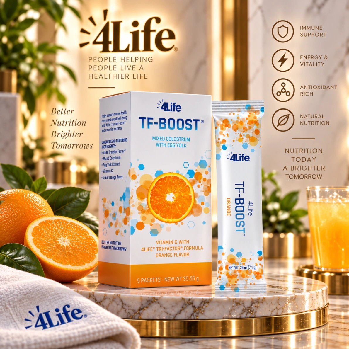 4Life Transfer Factor Immune Boost capsules