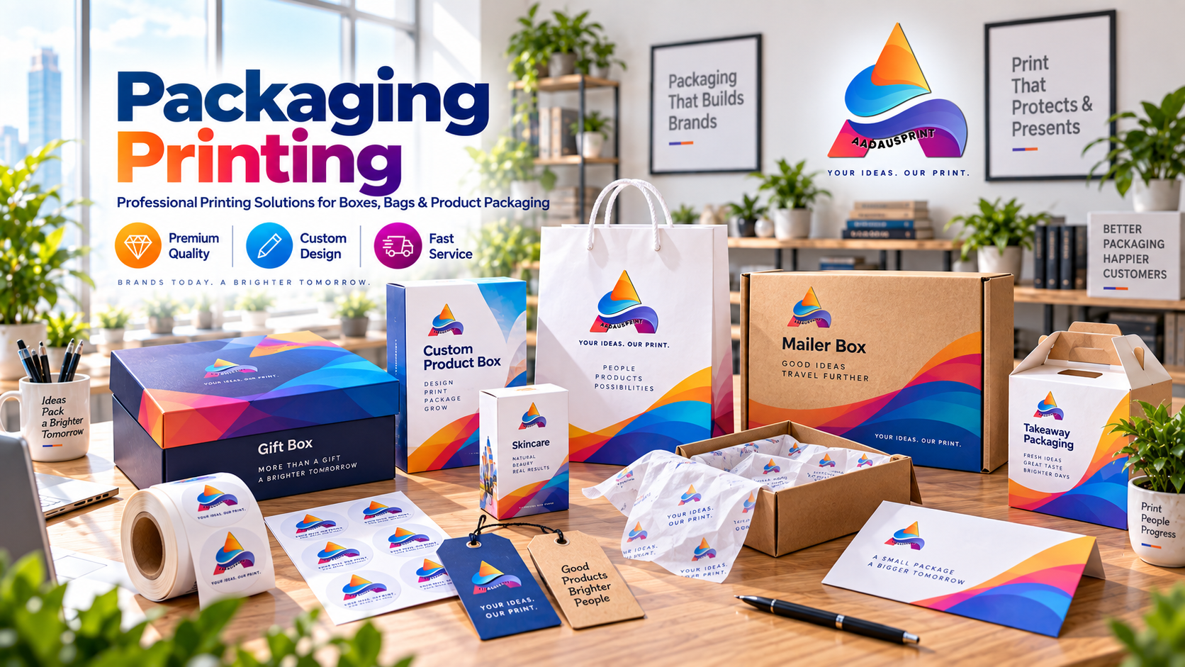 Packaging printing - custom product box dan rigid gift box berkualiti Selangor