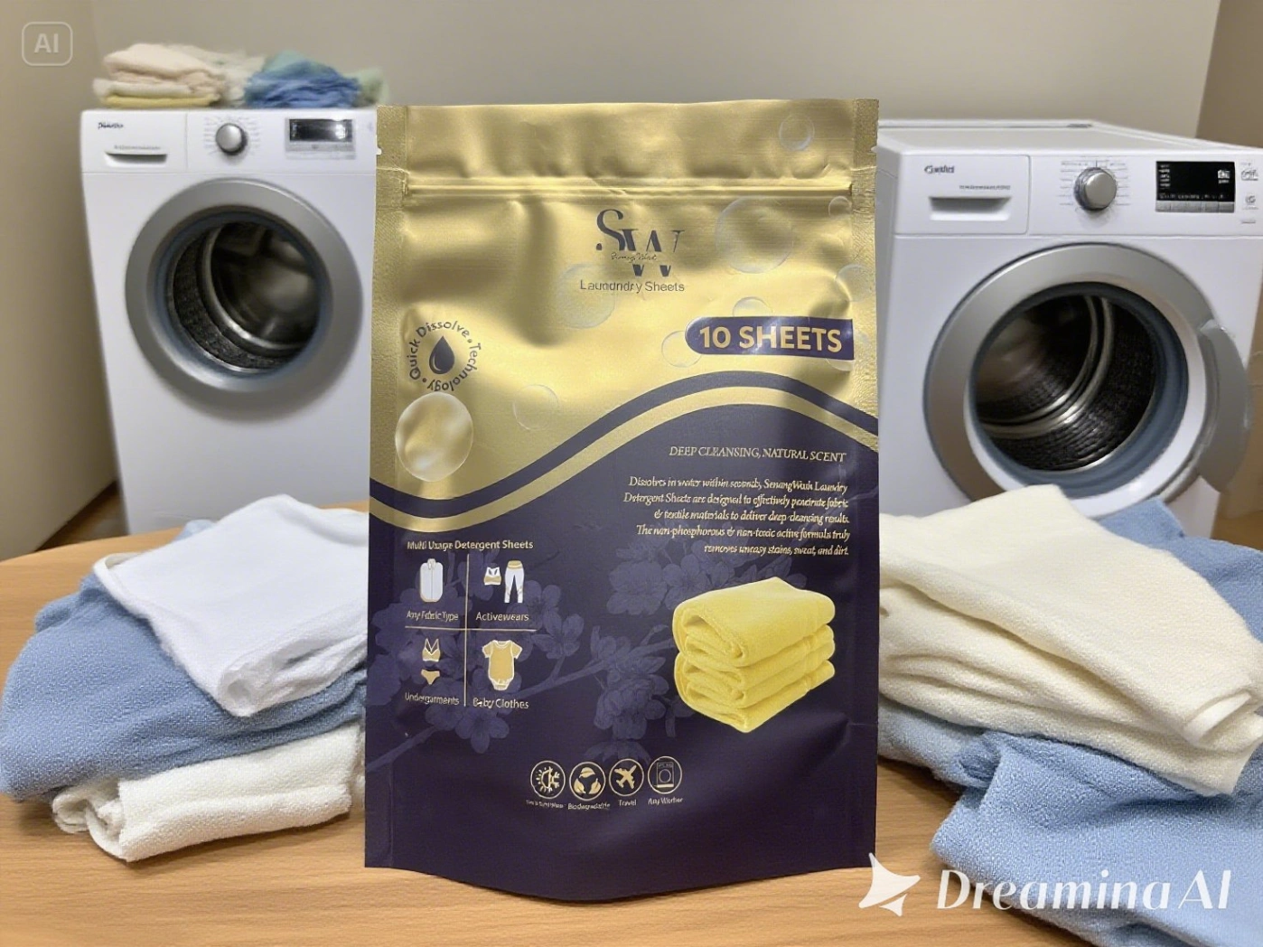 SenangWash 10 Sheets