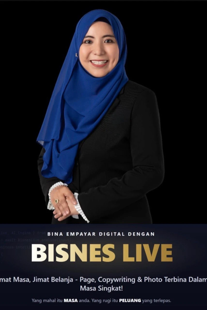Aza Arif - Pengasas Bisnes.Live